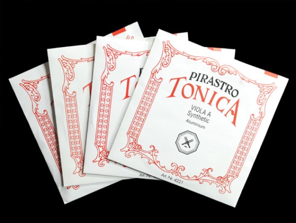 画像1: ビオラ弦 ◆トニカ Pirastro Tonica◆４弦セット (1)