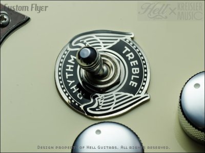 画像2: トグルスイッチプレート Gibson(ギブソン)/Epiphone(エピフォン)など対応◆FLYER