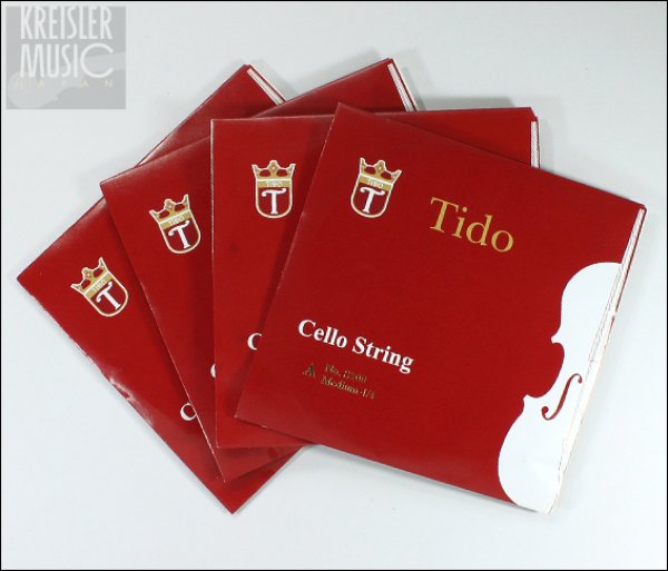 画像1: チェロ弦◆ティドー TIDO◆1/2-4/4サイズ 4弦セット (1)