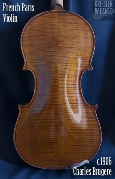 画像1: フランス製オールド◆バイオリン Paris c.1906 Charles Brugere