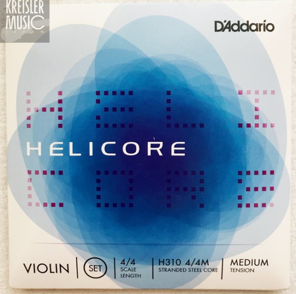 画像1: バイオリン弦 ◆ヘリコア Helicore◆1/8-4/4サイズ 4弦セット (1)
