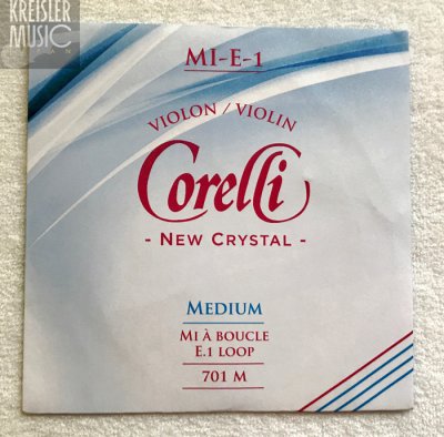 画像3: バイオリン弦 ◆コレルリ クリスタル Corelli Crystal◆3/4-4/4サイズ 4弦セット