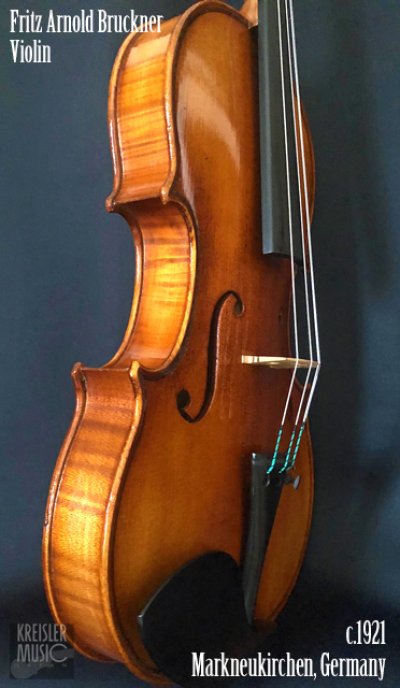 画像3: ドイツ製オールド◆バイオリン Germany c.1921 Fritz Arnold Bruckner