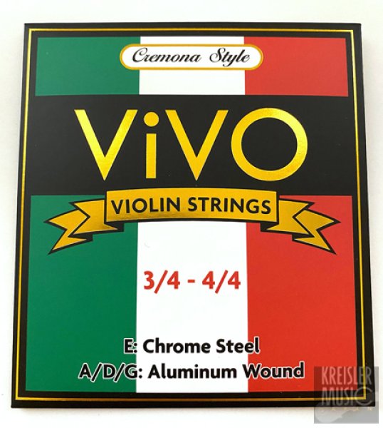 画像1: バイオリン弦◆ヴィーボ VIVO◆3/4-4/4サイズ ４弦セット (1)