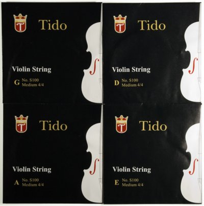 画像1: バイオリン弦◆ティド TIDO◆3/4-4/4サイズ ４弦セット