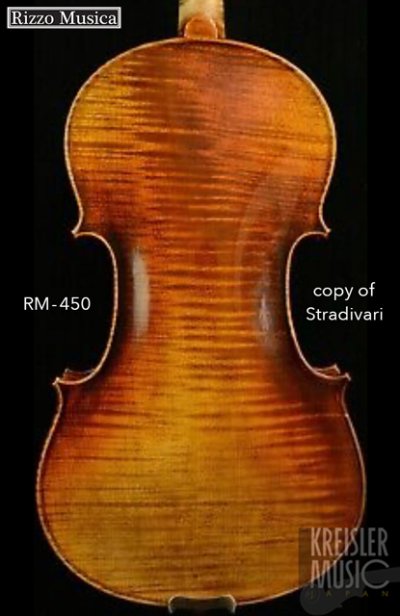 画像1: Rizzo Musica◆450 バイオリン Stradivariモデル 欧州材 一枚板 III