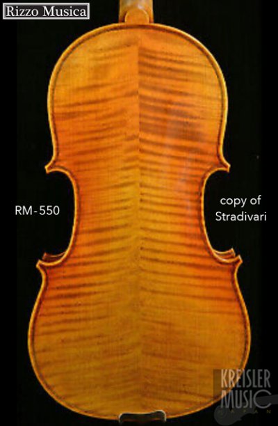 画像1: Rizzo Musica◆550 バイオリン ストラディバリモデル 欧州材 7/8サイズ I