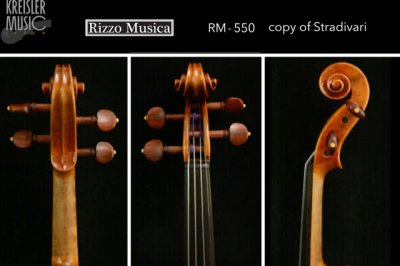 画像3: Rizzo Musica◆550 バイオリン ストラディバリモデル 欧州材 7/8サイズ I