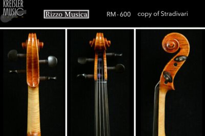 画像3: 優秀個体! Rizzo Musica◆600 バイオリン ストラディバリモデル 欧州材 7/8サイズ I