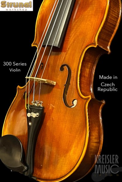 画像2: 優秀個体! Strunal 300 上級バイオリン◆チェコ製 ストラディバリモデル