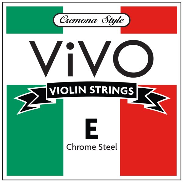 画像1: バイオリン E線◆ヴィーボ VIVO◆3/4-4/4サイズ 上質クロムスチール (1)