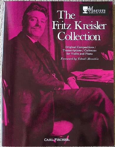 バイオリン フリッツ・クライスラー曲集　第一巻◆ピアノ伴奏譜付き                                        [BK-KRE-D1]