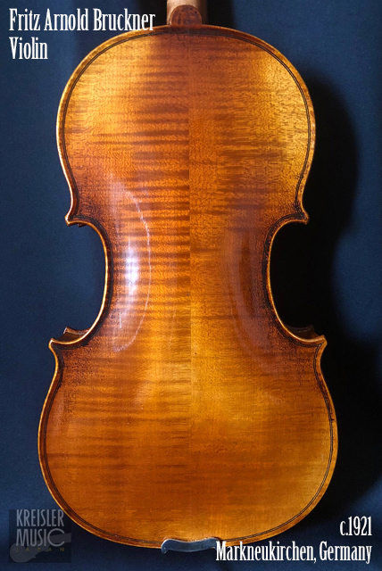ドイツ製オールド◇バイオリン Germany c.1921 Fritz Arnold Bruckner