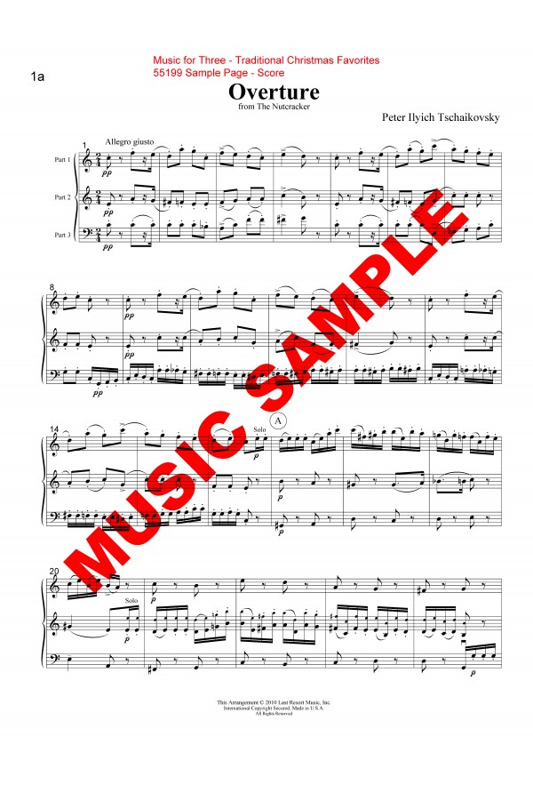 【スコア譜】「クリスマス曲集 弦楽三重奏 （VN1・VN2/VA・VC）トリオ」用 全パートが一目瞭然♪ ファイル版|弦楽アンサンブル楽譜