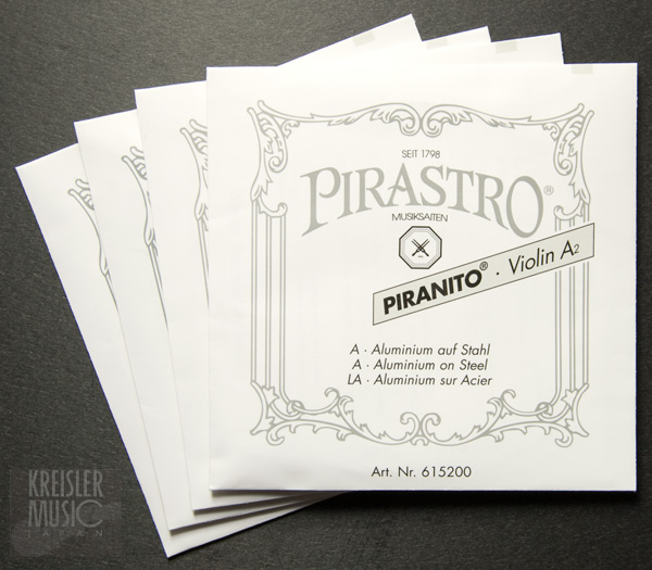 バイオリン弦◇ピラニート Pirastro Piranito◇4/4サイズ 4弦セット